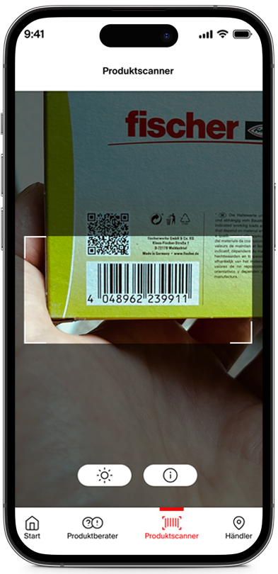 B2B eCommerce Mobile App Feature Produktscanner